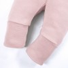 Pink merino leggings