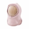 Pink merino kids balaclava