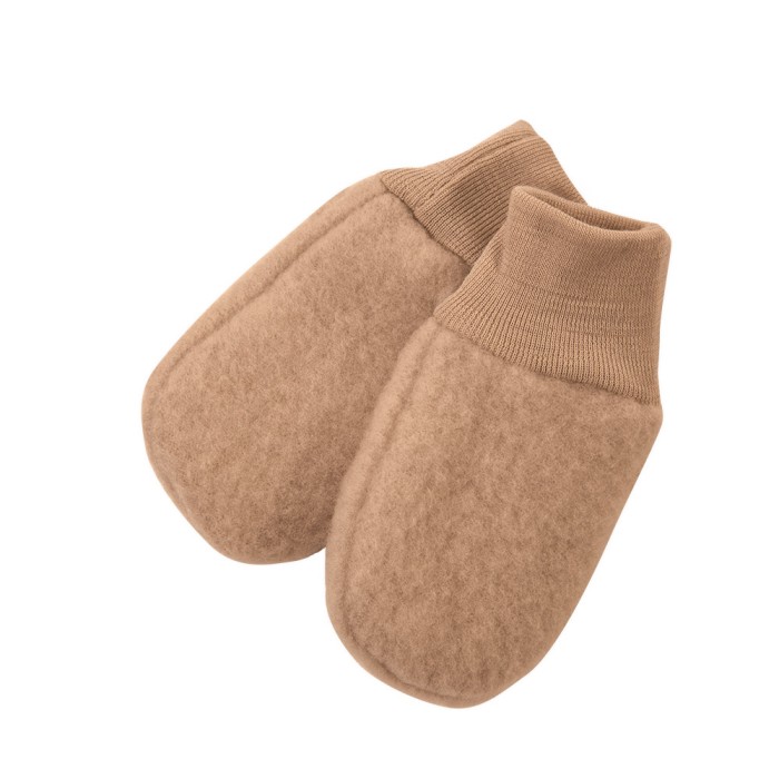Rękawiczki merino polar karmel