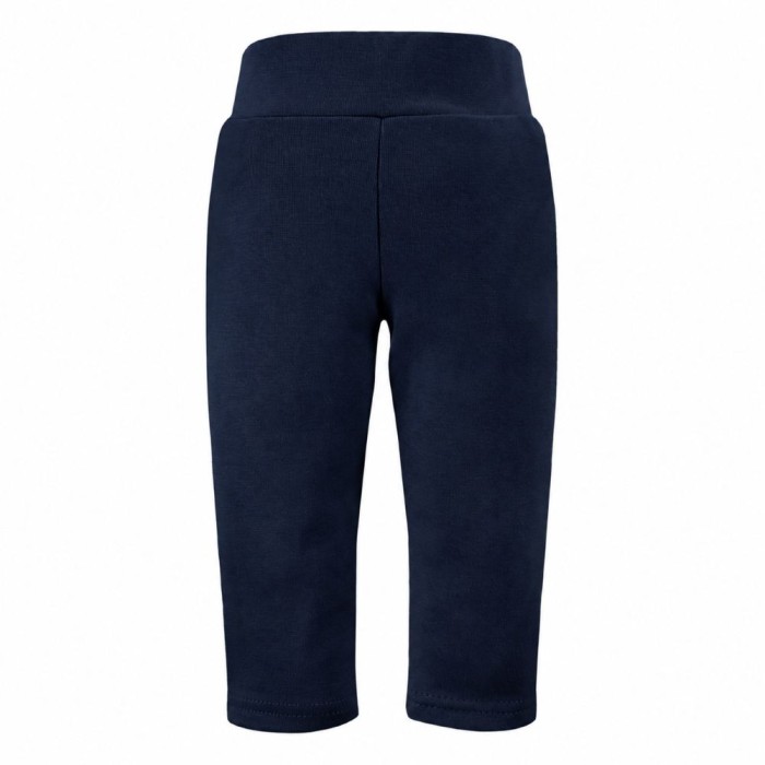 Navy blue fleece-lined children's leggings