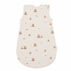 Ecru baby sleeping bag with bears and hearts 1.5 TOG