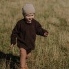 legginsy ocieplane karmel