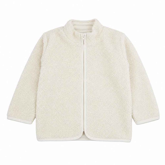 Bluza dziecięca z baranka ecru