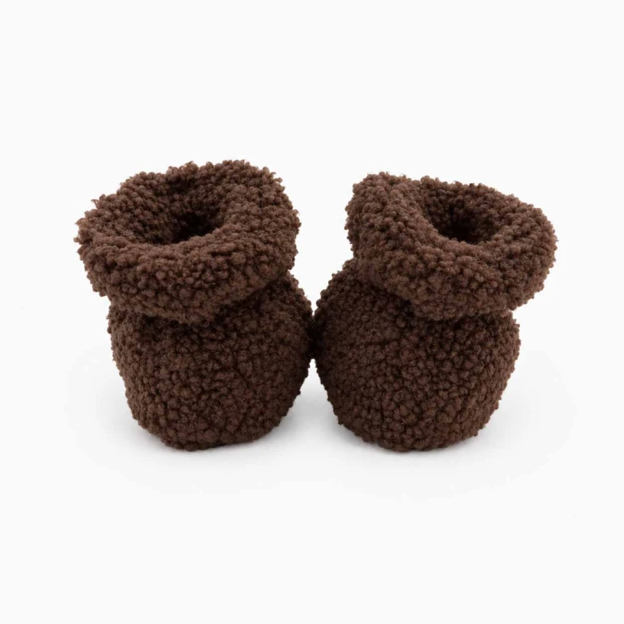 Sherpa Baby Booties