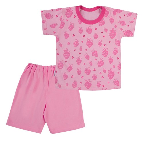 Pajamas STRAWBERRIES pink 