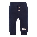 Leggings navy blue with striped 