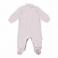 Velvet playsuit NEWBORN gray