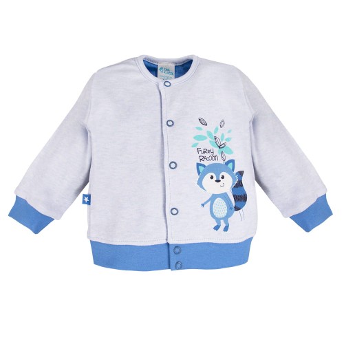 SWEATSHIRT FOREST STAND-UP COLLAR LINING COTTON 062