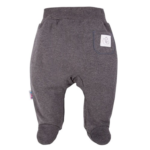 Joggers with feet UNIQUE dark gray