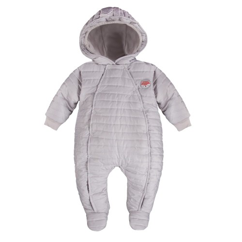 Hooded overalls ADVENTURE gray