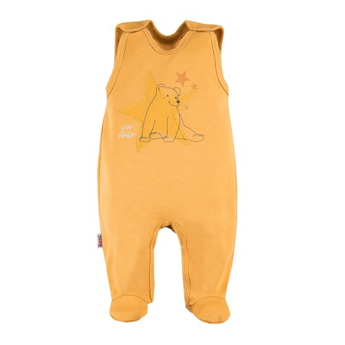 Romper suit UNIQUE yellow