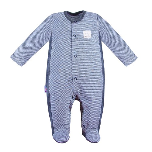 Sleepsuit striped UNIQUE navy blue