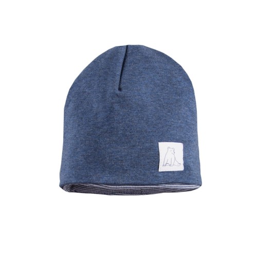 Hat two-sided UNIQUE navy blue