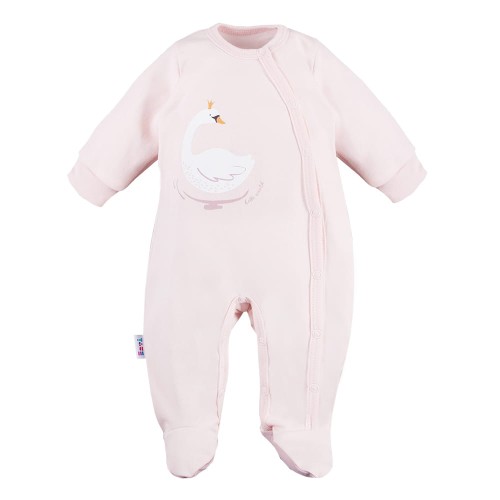 Sleepsuit SWAN pink