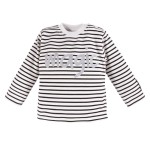 Bluzka dziecięca MAGIC biało-czarna