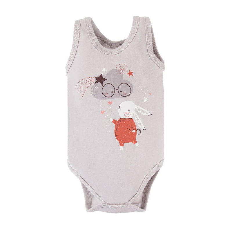 Body dziecięce MELLOW szare