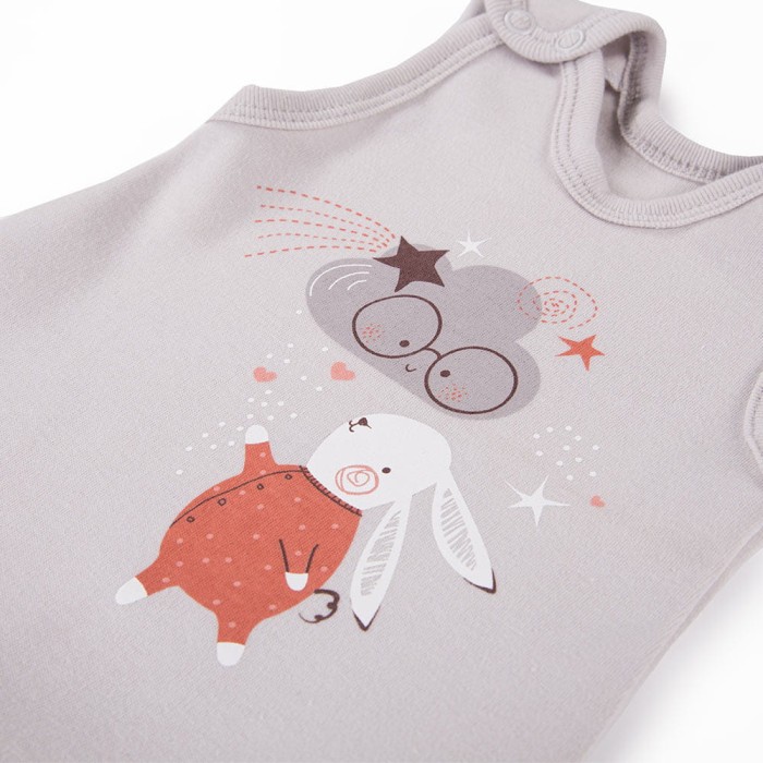 Romper suit MELLOW gray