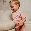 Body dziecięce MELLOW różowe
