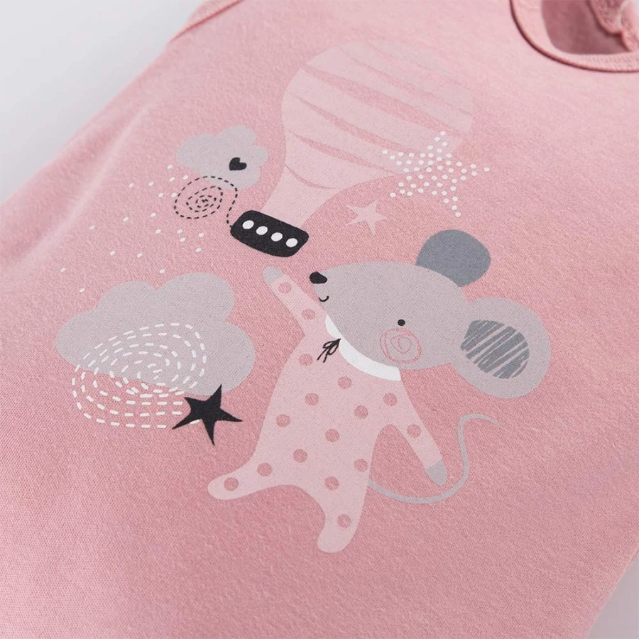 Romper suit MELLOW pink