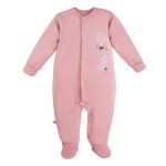 Sleepsuit pink with mouse