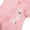 Sleepsuit pink with mouse