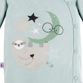 Body dziecięce rozpinane MELLOW miętowe