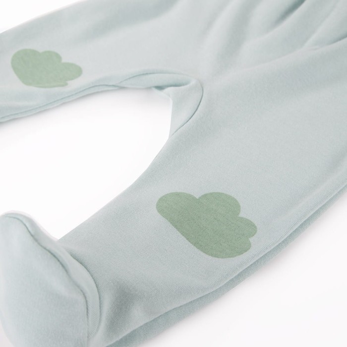 Joggers with feet MELLOW mint
