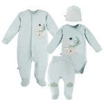 Baby set MELLOW 4-pieces mint