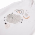 Body dziecięce MELLOW białe