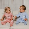Sleepsuit blue with elephant