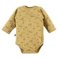 Body dziecięce z długim rękawem SAHARA żółte