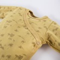 Body dziecięce z długim rękawem SAHARA żółte
