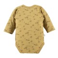 Body dziecięce z długim rękawem SAHARA żółte