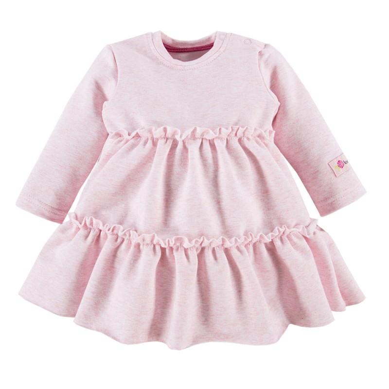 Sukienka dziecięca CEREMONY różowa melanż