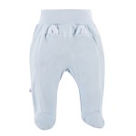 Joggers with feet blue