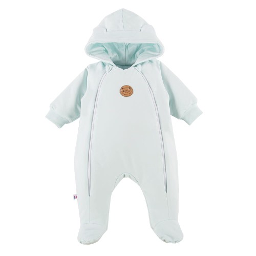 Hoodes pramsuit mint