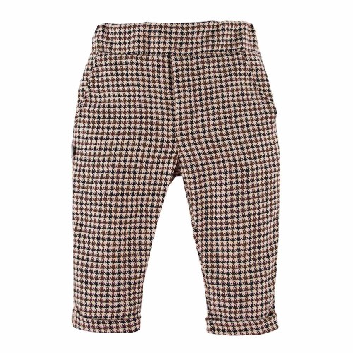 Elegant pants for boys beige/brown
