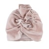 Velvet turban beige