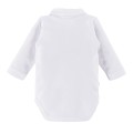 Bodysuits with collar white