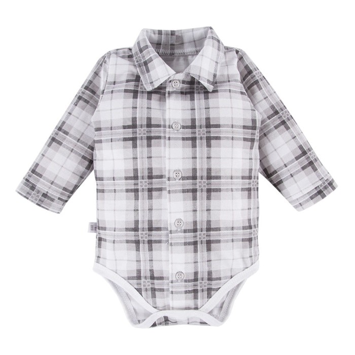 Bodysuits with collar gray