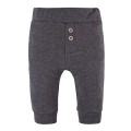 Boy's leggings with buttons graphite