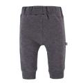 Legginsy chłopięce eleganckie grafitowe