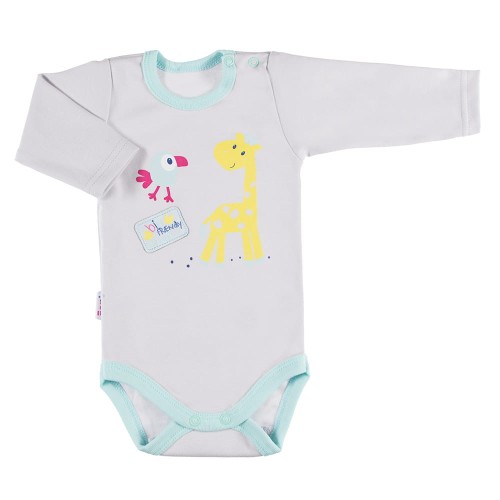 Bodysuit long sleeve SAWANNA gray