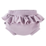 Bloomers with frill violet