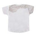 T-shirt dziecięcy biały z nadrukiem