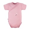 Cardigan bodysuit 3-pack with flower pattern
