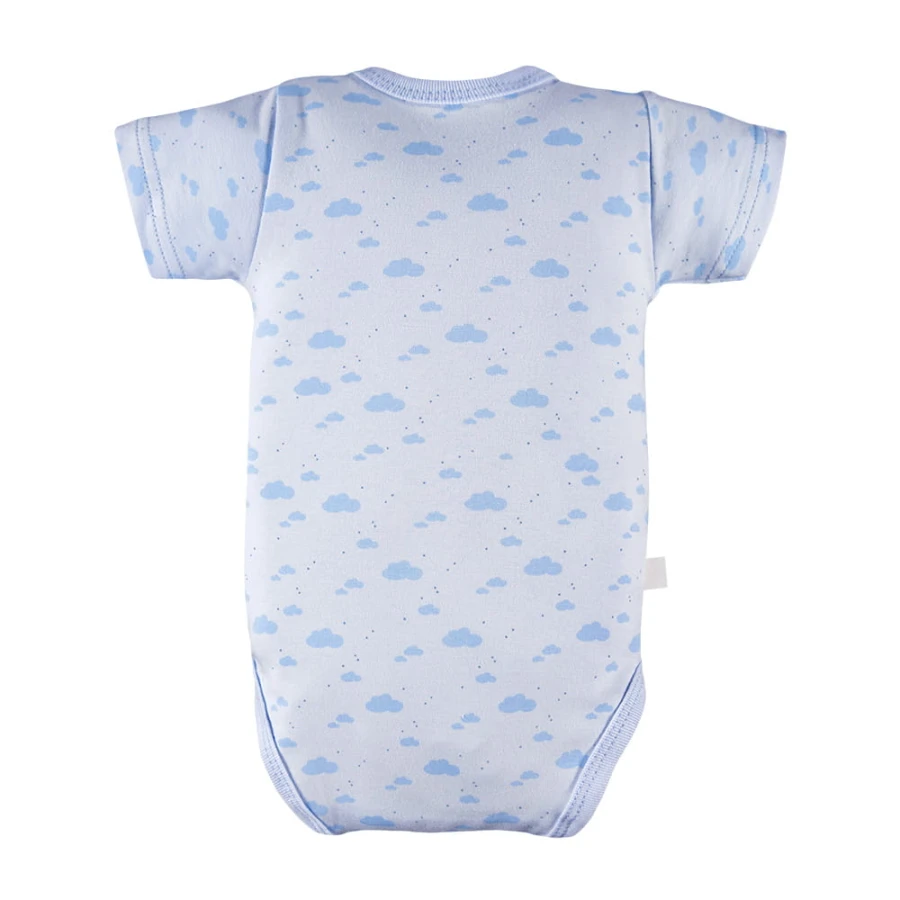 Cardigan bodysuit 3-pack with balloon pattern