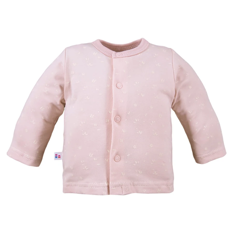 3-pack kimono shirt with flower pattern pink