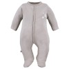 Sleepsuits beige 3-pack with teedy bears pattern