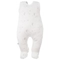 3-pack romper suit gray with star pattern